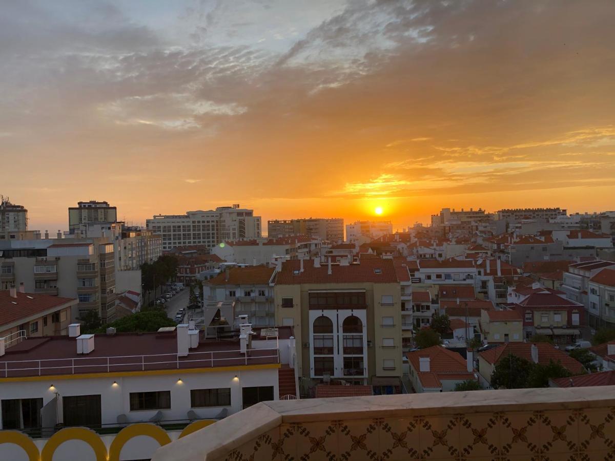 Lovely Lisboa Costa Da Caparica Seaview Apartment Экстерьер фото